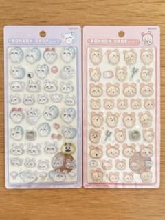 ちいかわ BONBON DROP シール 2枚セット 古本屋・モモンガのサムネイル
