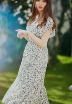 Herlipto Muguet printed Romantic Dress Sのサムネイル