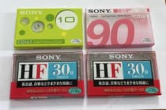 SONY カセットテープ 4本セット CDixⅡ HF CDixⅠ 未開封のサムネイル