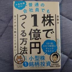 お金知識ゼロ!普通の会社員でも株で1億円つくる方法をイチから教えてください!のサムネイル