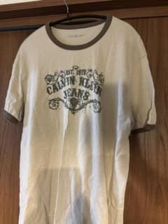 Calvin Klein Jeans ロゴ Tシャツ リンガーT Lサイズのサムネイル