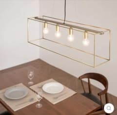 Gold Box Frame Lightペンダントライト　オシャレ　モダンのサムネイル