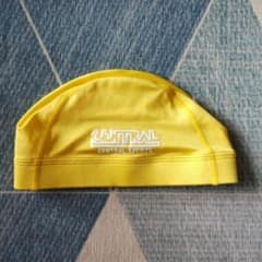 セントラルスポーツスイミングキャップ黄色　Lサイズのサムネイル