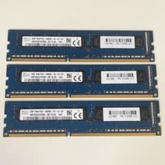 SK hynix製 デスクトップ サーバ メモリ 2GB 3枚 - メルカリ