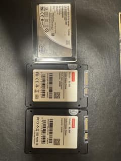 中古SSD 320gb×2 120ga×1 フォーマット済みのサムネイル