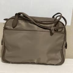 galleriant ベージュ ナイロン レザー ビジネスバッグのサムネイル