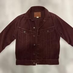 レア！DOUBLE RL & CO. コーデュロイジャケット S バーガンディ - メルカリ