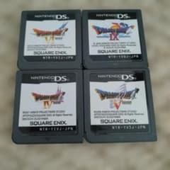 DS】ドラゴンクエストIV・V・VI・IX ソフト4本セット まとめ売り