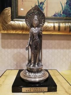 [ 松久宗琳 聖観世音菩薩 純銀 製 ] 造幣局刻印有 仏像 観音菩薩 観音さま m74669495524_1.jpg?1740127414