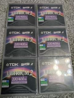 新品TDK ULTRIUM 2 データカートリッジ 200/400GB 6個 - メルカリ