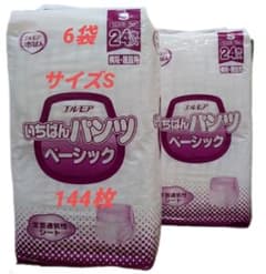 エルモアいちばんパンツ ベーシック Sサイズ 6袋 - メルカリ