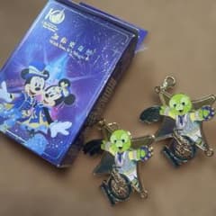 上海ディズニー 10周年 ピンバッジ オルメル - メルカリ