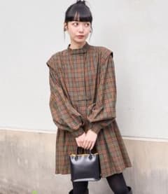 FREAK'S STORE チェック柄ワンピースのサムネイル