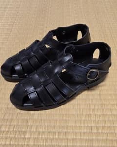 ADIEU PARIS グルカサンダル ブラックのサムネイル