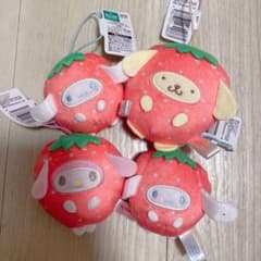サンリオキャラクターズ フルーツきぐるみマスコット～いちご～の入手