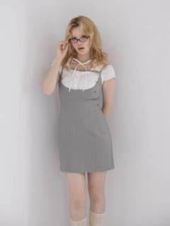 andmary Betty layered dress gray - メルカリ