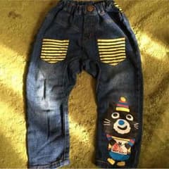ぽこ様専用♡デニムサルエルパンツ♡95のサムネイル