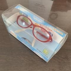 アイキュア EC-101J  こども用 花粉対策メガネ　眼鏡　UVカット　レッドのサムネイル