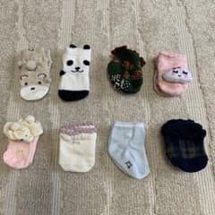 赤ちゃん靴下　7〜9cm まとめ売りのサムネイル