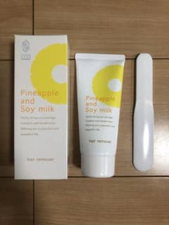 鈴木ハーブ研究所 パイナップル豆乳脱毛クリーム5本セットのサムネイル
