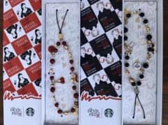 赤と黒 プラダを着た悪魔 スタバコラボStarbucks ストラップ日本未発売