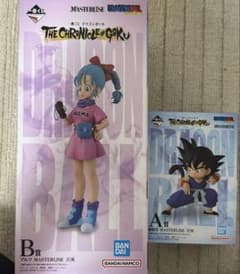 一番くじ ドラゴンボール A賞 孫悟空 B賞 ブルマ MASTERLISEセット