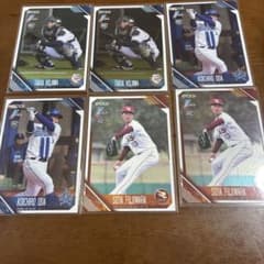 EPOCH NPB ドラ1ルーキーカード 6枚セット