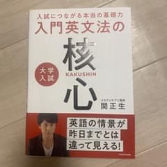 大学入試 入門英文法の核心 関正生のサムネイル