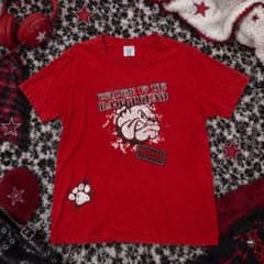 WELCOME TO THE DAWGPOUND 半袖Tシャツ レッドのサムネイル
