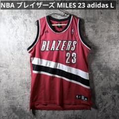 NBA ブレイザーズ MILES 23 adidas ユニフォーム　バスケ　L NBA ブレイザーズ MILES 23 adidas ユニフォーム バスケ L - メルカリ