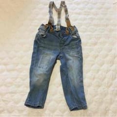 はなはなん様専用！H&M サスペンダーデニム 80のサムネイル