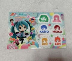 初音ミク プロジェクトミライでらっくす　ステッカー 非売品
