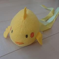 美品(’-’*)♪ 2～3回投げただけ ぬいぐるみ キャッチボールのサムネイル