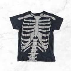 半袖 ボーンズTシャツ スケルトン ブラックのサムネイル