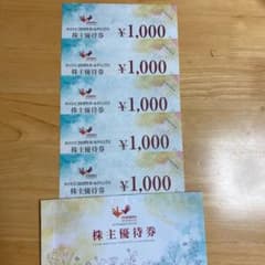 コシダカホールディングス株主優待券のサムネイル