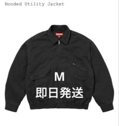 Supreme Hooded Utility Jacket 黒 M - メルカリ