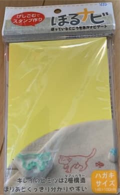 ほるナビ 消しゴムはんこ 4個セットのサムネイル