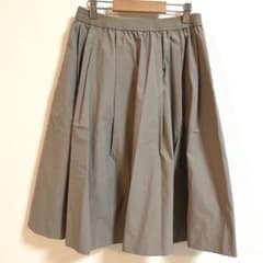 美品✨ユニクロ　UNIQLO フレアスカート M ベージュ 美品 楽ちん　上品