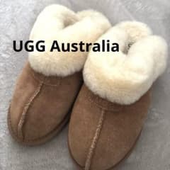 UGG Australia シープスキン　モカシン　チェスナット　23㎝