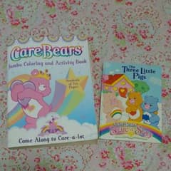 Care bear ケアベア 本 ぬりえ 洋書のサムネイル