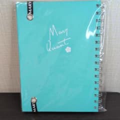 【新品未開封】MARY QUANT☆ノベルティー A5リングノート ハードカバーのサムネイル