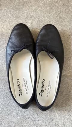 Repetto レペット MANONマノン レザーバレエシューズ - メルカリ