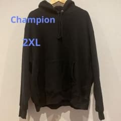 Champion リバースウィーブ パーカー 黒 2XLのサムネイル