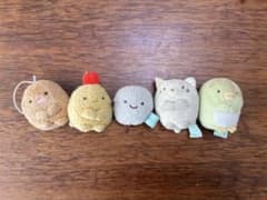 すみっコぐらし てのりぬいぐるみ 5点セットのサムネイル