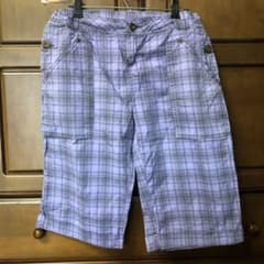 チェック柄のハーフパンツのサムネイル