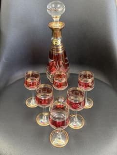 Bohemia Glass デキャンタ グラス 6客セット - メルカリ