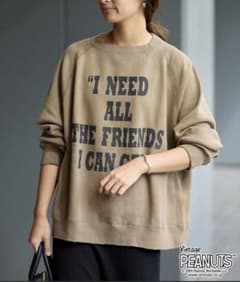 FRAMeWORK 別注PEANUTS VTG CREW スウェット☆新品 - メルカリ