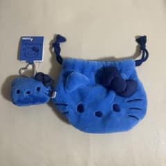 I love Hello Kitty フェイス形マスコット　巾着　セット　キティのサムネイル