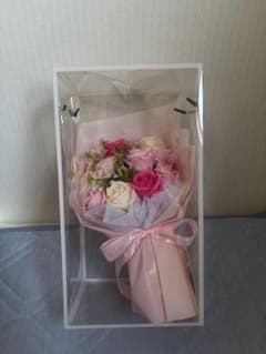 ソープフラワー　花束　箱付きのサムネイル