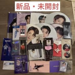BTS JUNG KOOK ジョングク キーリング フラッグ など 23点セット BTS JUNG KOOK ジョングク キーリング フラッグ など 23点セット